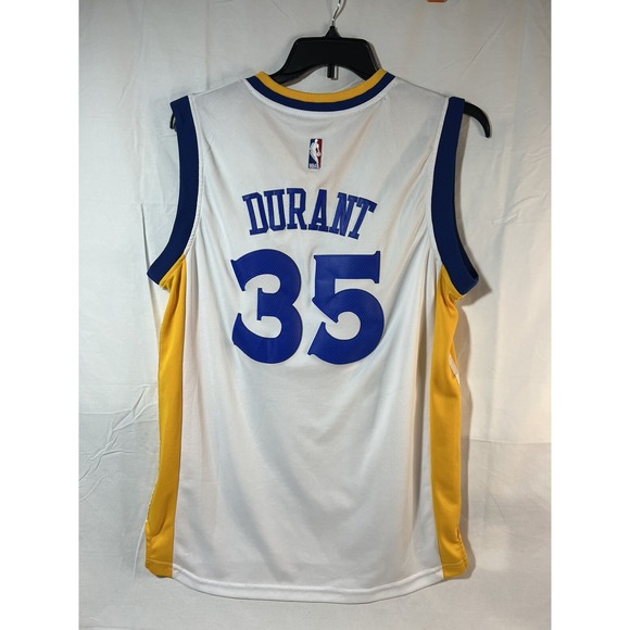 Adidas Kevin Durant Golden State Warriors Swingman Jersey Mens Size L +2 Long - Picture 2 of 4
